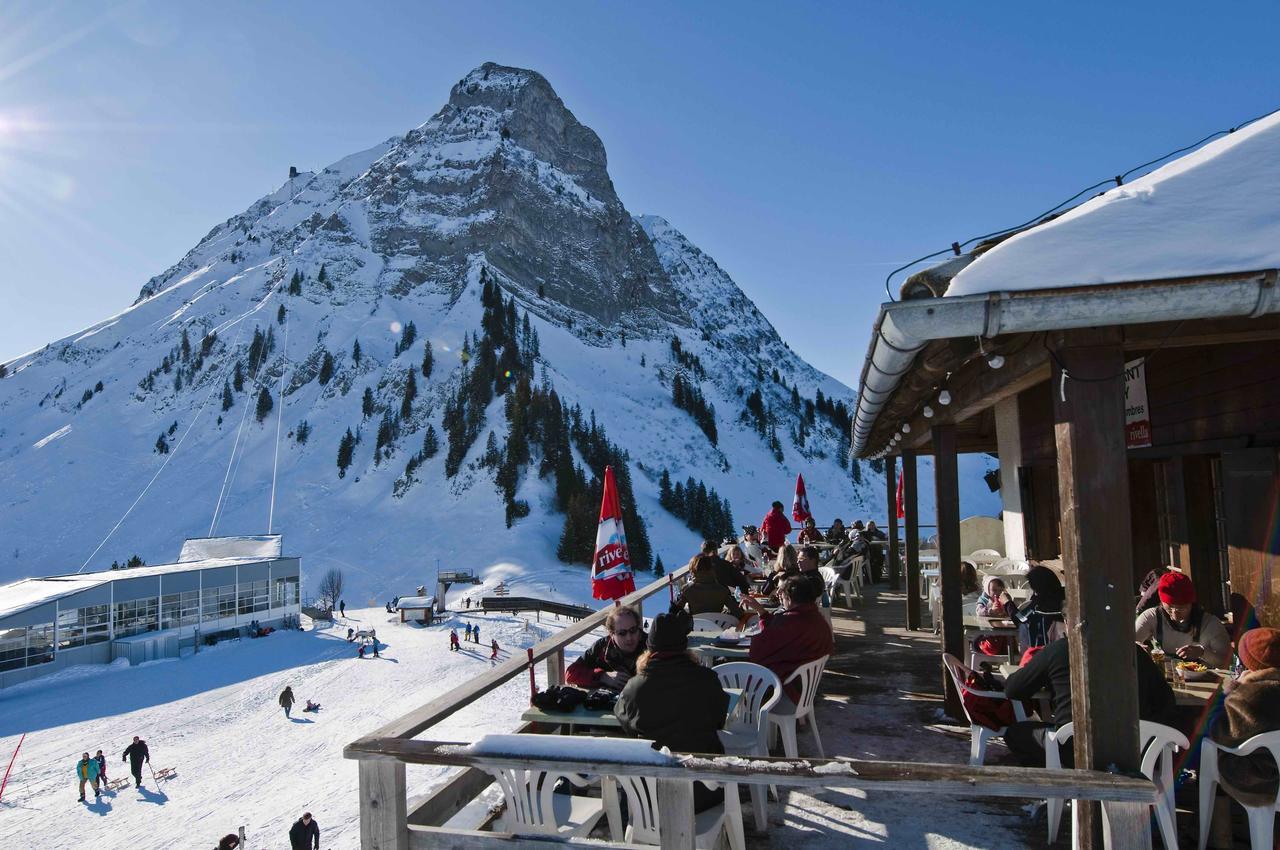 Hotel Refuge De Plan-Francey Moleson Exterior foto