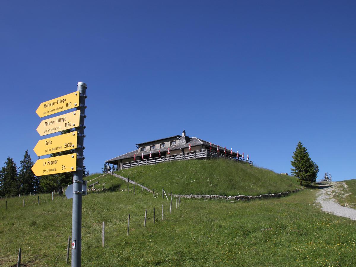 Hotel Refuge De Plan-Francey Moleson Exterior foto